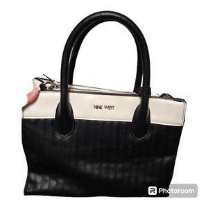 Nine West Satchel Double Handle Short Strap